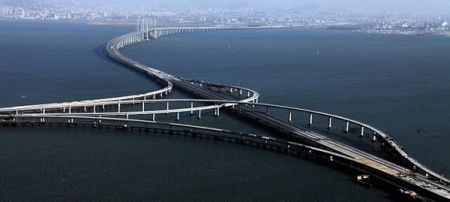 The Jiaozhou Bay Bridge